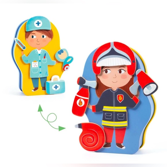 Djeco magnetic dress up game - Picture 3 of 7